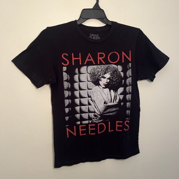 SHARON NEEDLES Drag Queen Merch Queen Of Goth Graphic Tee, Black- S - Picture 3 of 8